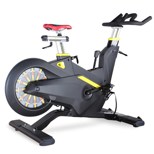 磁控动感单车 五档阻力可调 20kg全包式后置精钢大飞轮大图展示2