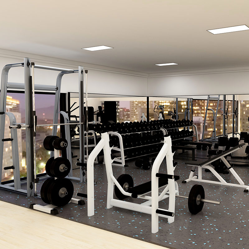 120㎡公司豪华健身房超值套餐大图展示4